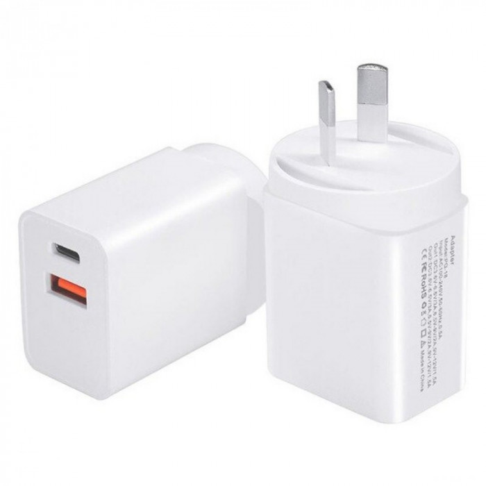 USB Type C Fast Charging Wall Plug Charger Adapter